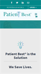 Mobile Screenshot of patientbest.com